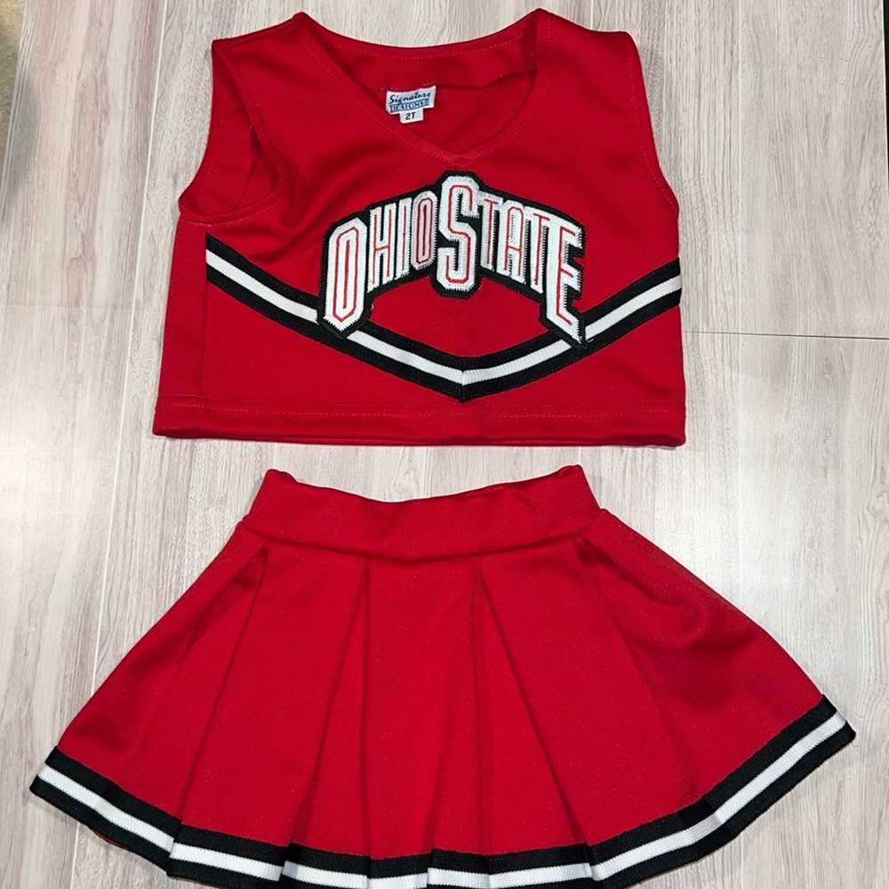 Toddler OSU Cheerleading Outfit